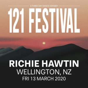 Richie Hawtin 121 Festival in Wellington, New Zealand - 13-03-2020