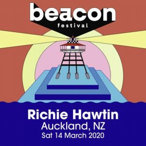 Richie Hawtin Beacon Festival in Auckland, New Zealand 14-03-2020