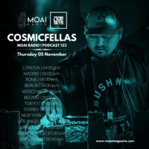 Cosmicfellas MOAI Radio Podcast 123