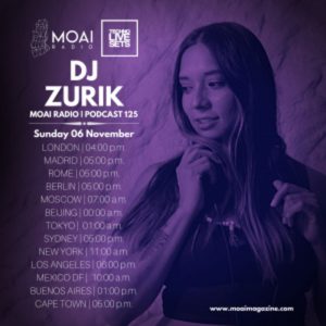 Dj Zurik MOAI Radio Podcast 125