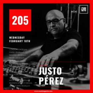 JUSTO PEREZ MOAI Radio Podcast 205 (Spain)