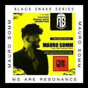 Mauro Somm We Are Resonance Black Snake Series #03