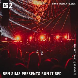 Ben Sims Run It Red 77 May 2021