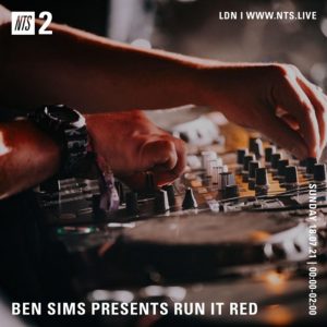 Ben Sims Run It Red 79 July 2021