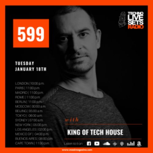 King of tech house MOAI Radio Podcast 599 (Italy)