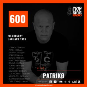 Patrikø MOAI Radio Podcast 600 (Spain)