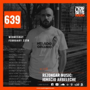 Ignacio Arbeleche MOAI Radio Podcast 639 x Rezongar music (Argentina)