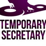 Temporary Secretary