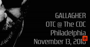 Gallagher OTC, The CDC (Philadelphia) 13-11-2016