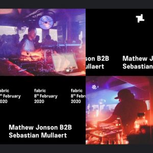 Mathew Jonson & Sebastian Mullaert Recorded Live at Concrete 02-11-2018