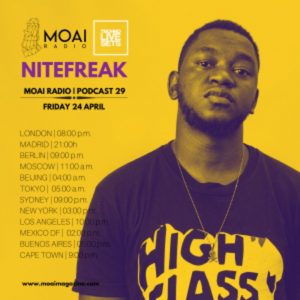 Nitefreak MOAI Radio, Podcast 29 (South Africa)