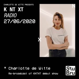 Charlotte de Witte KNTXT 27-06-2020