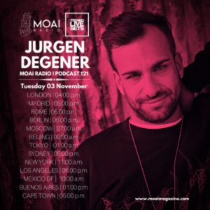 Jürgen Degener MOAI Radio Podcast 121 (Italy)