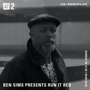 Ben Sims Run It Red 72 (Dec 2020)