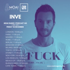 INVE MOAI Radio Podcast 145 (Italy)