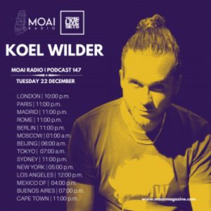 Koel Wilder MOAI Radio Podcast 147 (Italy)