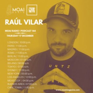 RAUL VILAR DJ MOAI Radio Podcast 144 (Spain)