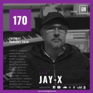 Jay-x MOAI Radio Podcast 170 (Italy)