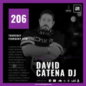 David Catena Dj MOAI Radio Podcast 206 (Spain)