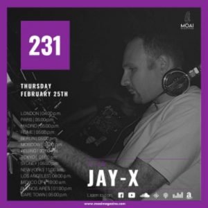 JAY-X MOAI Radio Podcast 231 (Italy)