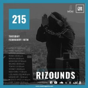 Rizounds MOAI Radio Podcast 215 (Mexico)
