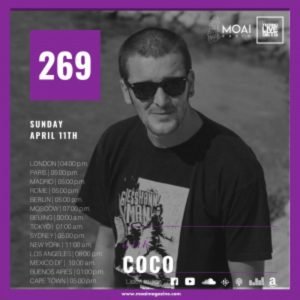 Coco MOAI Radio Podcast 269 (Italy)