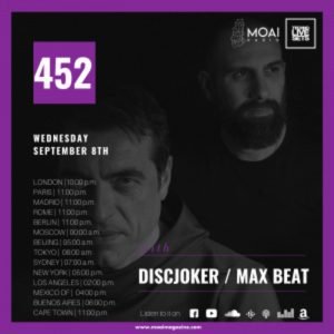 DiscJoker-Max Beat MOAI Radio Podcast 452 (Italy)