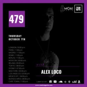 Alex Loco MOAI Radio Podcast 479 (Italy)