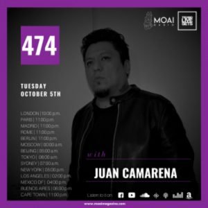 Juan Camarena MOAI Radio Podcast 474 (Spain)