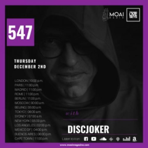 DiscJocker MOAI Radio Podcast 547 (Italy)