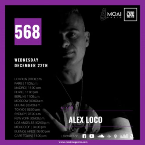 Alex Loco MOAI Radio Podcast 568 (Italy)