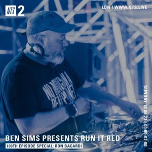 Ben Sims Run It Red 100. June 2023